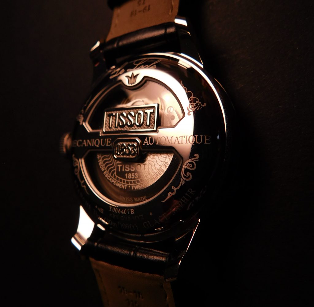 Tissot Le Locle case back
Tissot Le Locle review