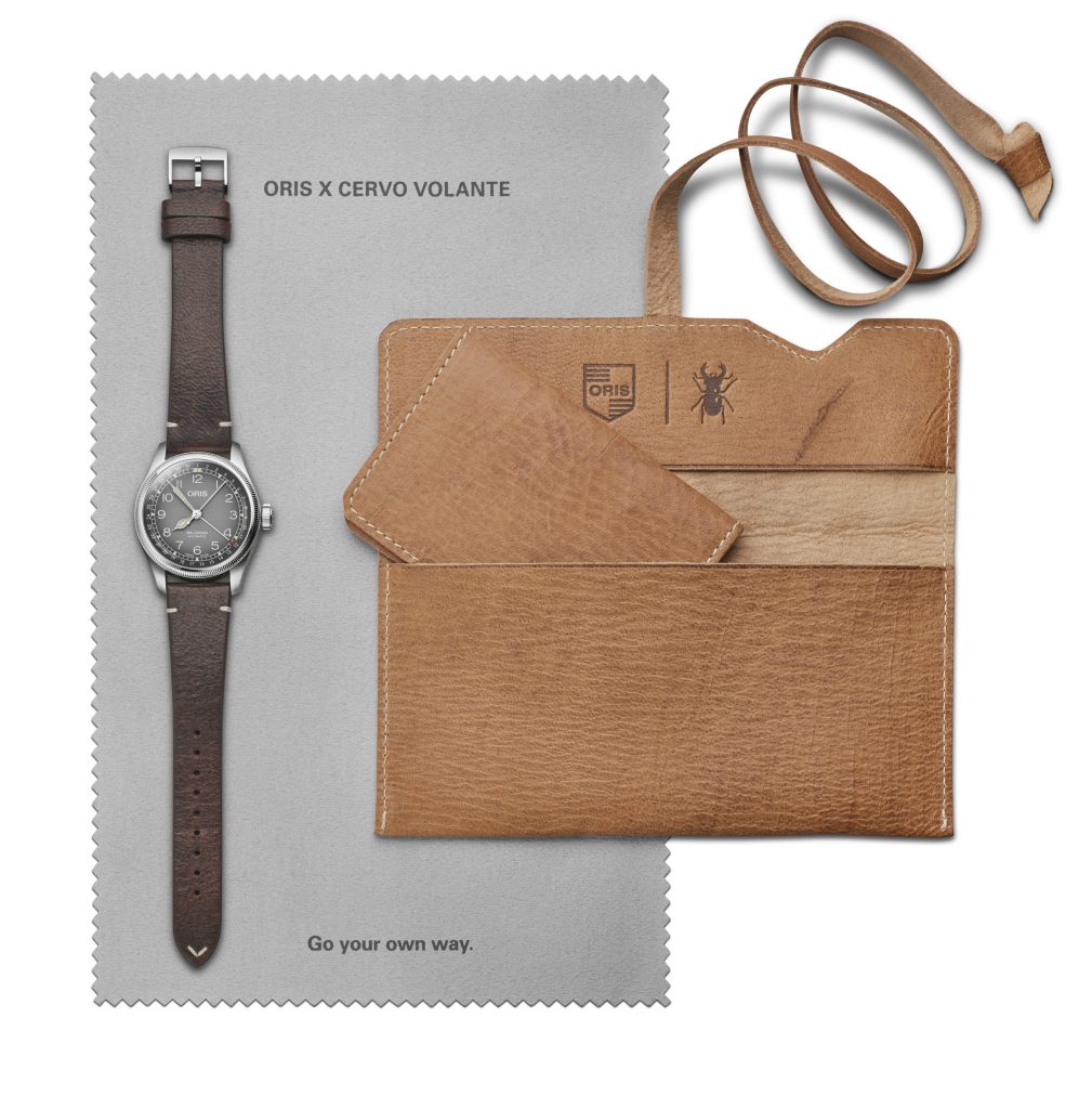 Oris Big Crown x Cervo Volante
Bracelet
Packaging