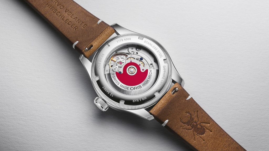 Oris Big Crown x Cervo Volante Case back